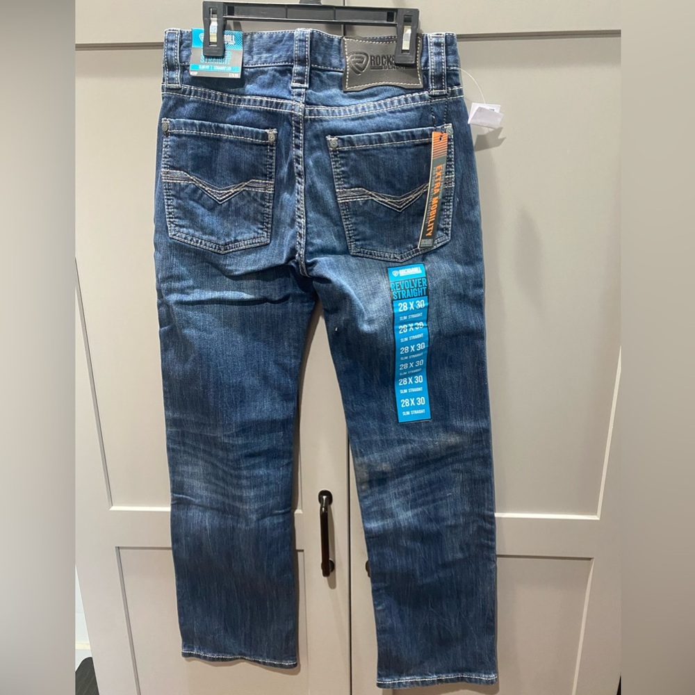 Men’s rock n roll denim jeans. 28x30